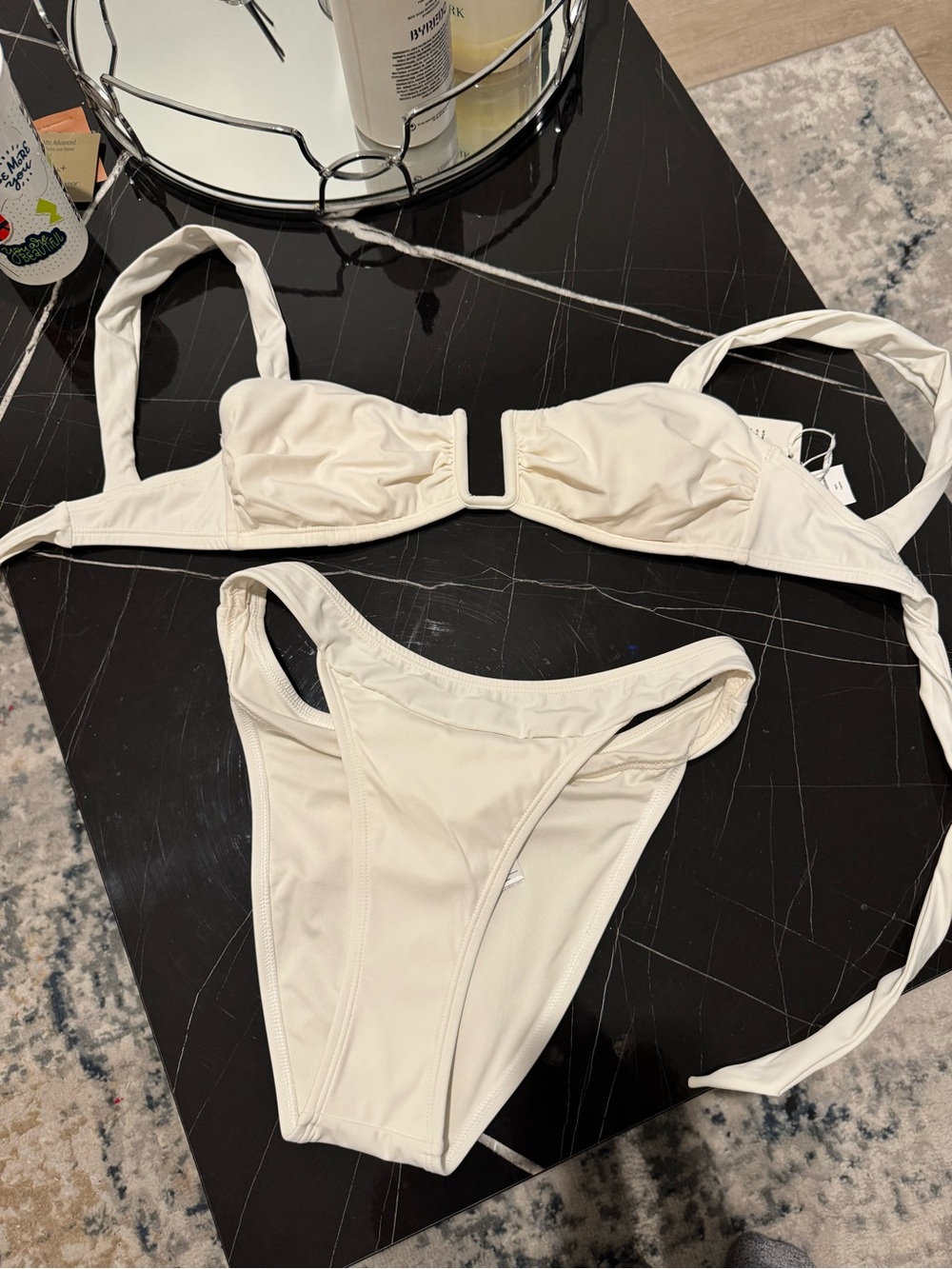 New.  Nwt jojo fletcher x cupsheTwo-Piece Bikini Set - V-Bar Top